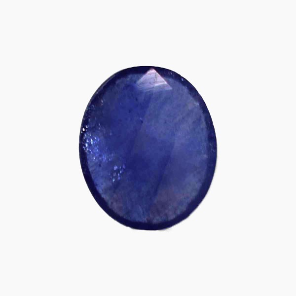 Blue Sapphire Gemstone, Neelam Stone, Oval Shape