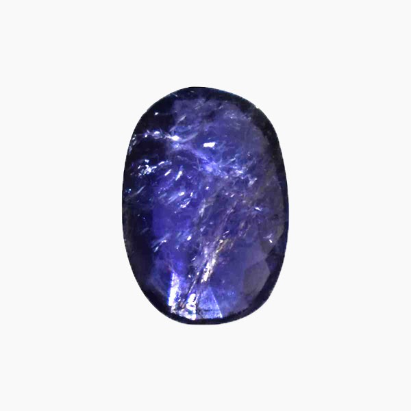 Blue Spinel Gemstone, Neeli Stone, Oval Shape