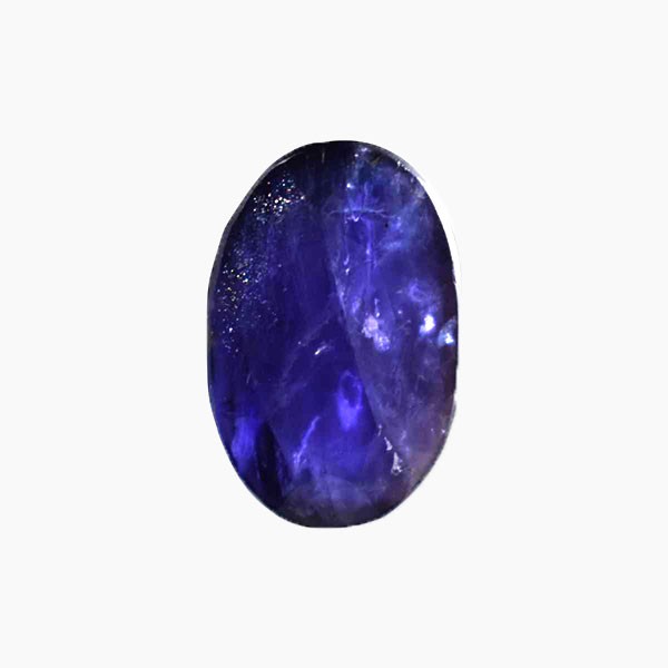 Blue Spinel Gemstone, Neeli Stone, Oval Shape