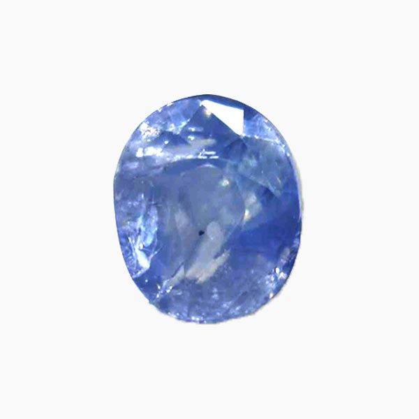 Blue Sapphire Gemstone, Neelam Stone, Oval Shape