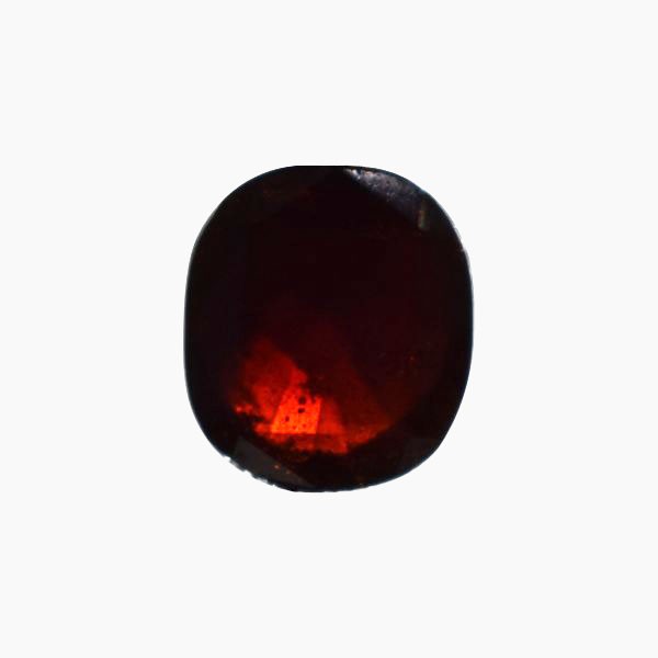 Hessonite Gemstone, Gomed Stone, Cushion Shape