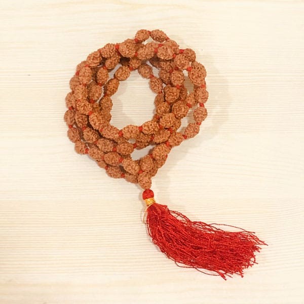 3 Mukhi Rudraksha Mala, Three Face Rudraksha Rosary