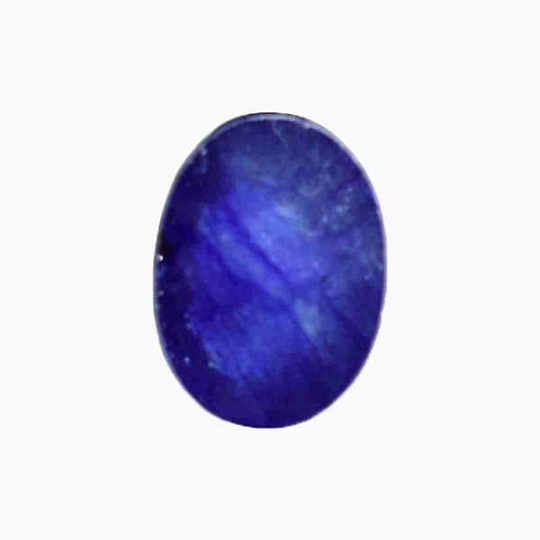 Blue Sapphire Gemstone, Neelam Stone, Oval Shape