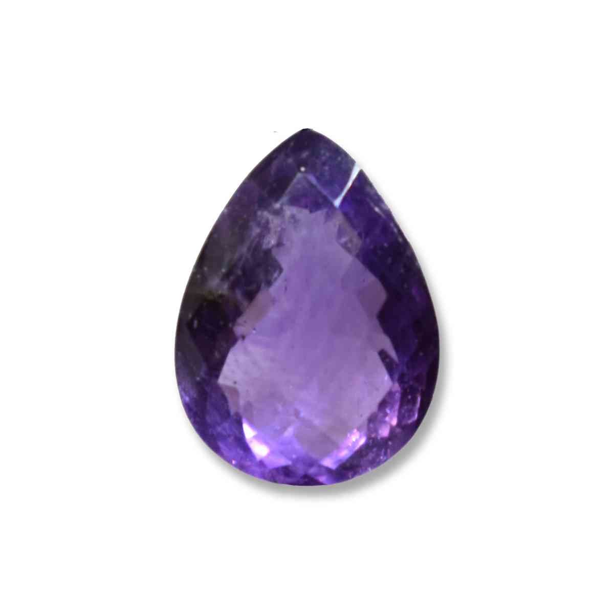 Amethyst Gemstone, Katela Stone, Pear Cut Shape