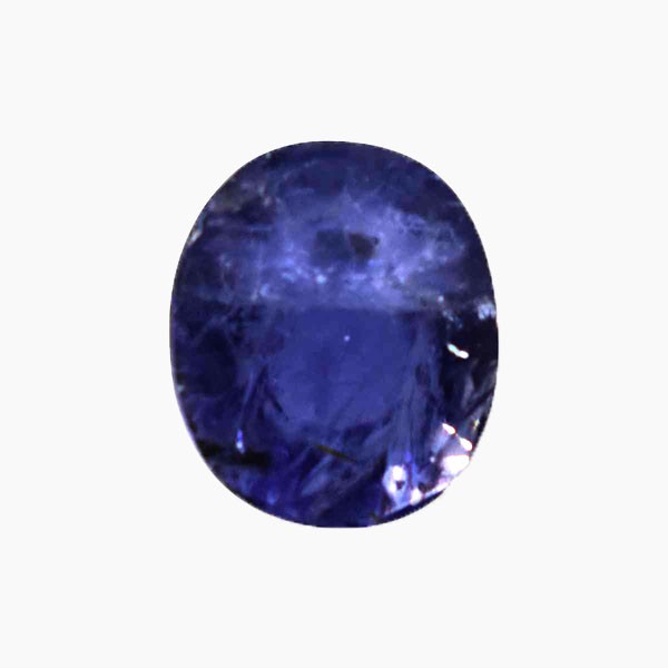 Blue Spinel Gemstone, Neeli Stone, Oval Shape