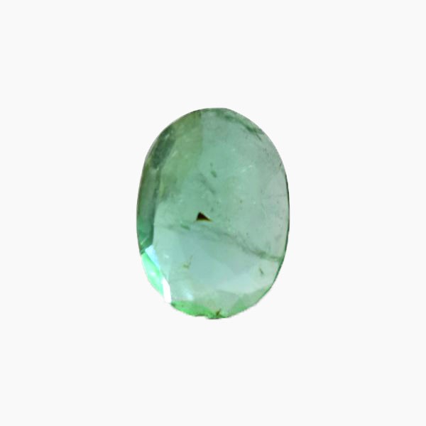 Emerald Gemstone, Zambian Panna Stone, Oval Shape