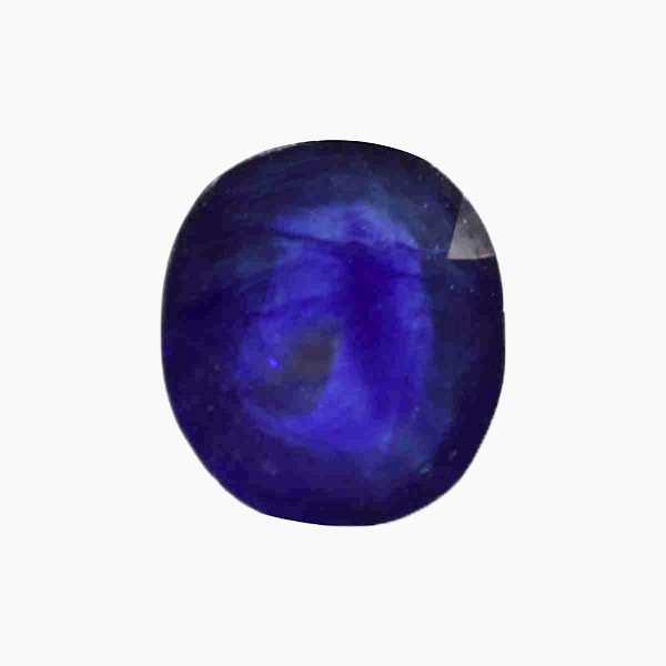 Blue Sapphire Gemstone, Neelam Stone, Oval Shape